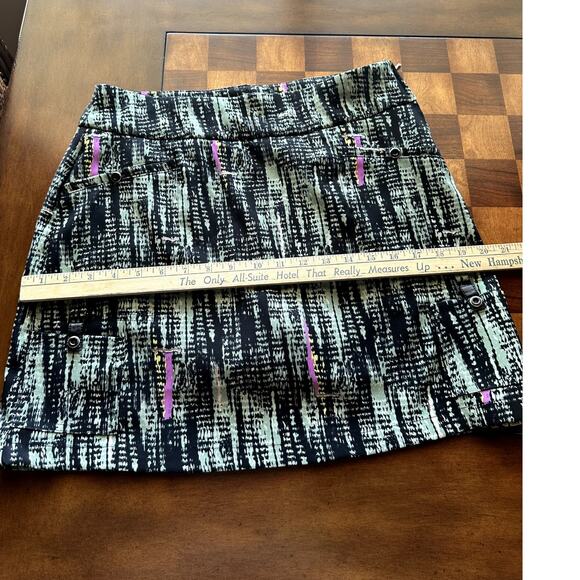 Jamie Sadock Abstract Women's Golf Athletic Skort Size 8 - Picture 8 of 9